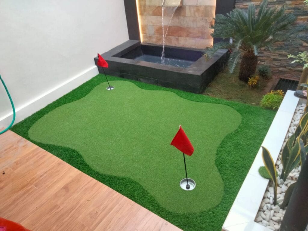 jasa pasang rumput sintetis kediri
